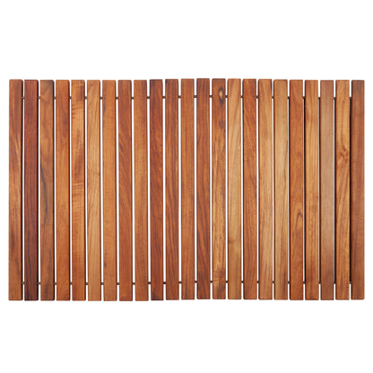 Wyoming Oiled Teak Shower and Bath String Mat 31.4″ x 19.6″ (no feet)