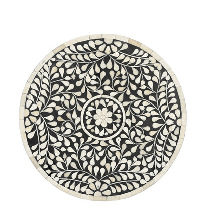 Nilgiri bone inlay end table