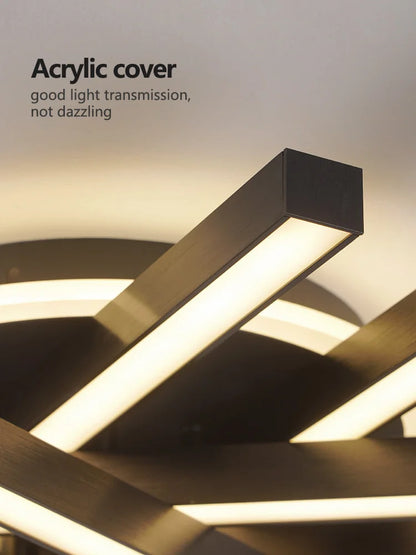 2023 DecorBites™ Nordic LED Ceiling Chandelier for Living, Dining, and Bedroom