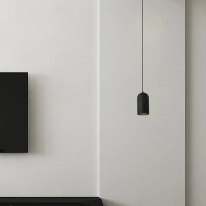 DecorBites™ Black Travertine LED Pendant Lamp for Modern Interior Lighting