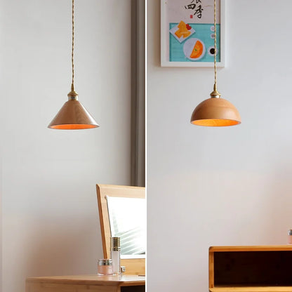 DecorBites™ Ash Wood LED Pendant Lamp Adjustable Hanging Lights Luminaire