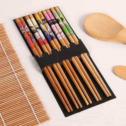 DecorBites™ Bamboo Sushi Maker Set: Roll Making Kits with Sushi Blade & Curtain