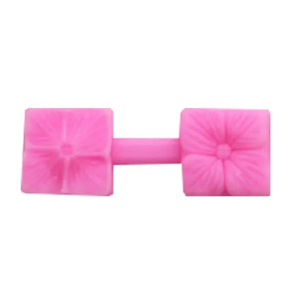 DecorBites™ 3D Five Petals Flower Silicone Mold for Cake Decorating and Baking