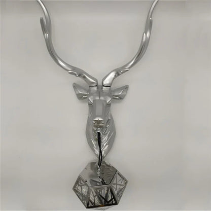 DecorBites™ Antlers LED Wall Light: Modern Bedroom Deer Wall Sconce, Retro Living Room Luminaire