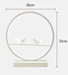 DecorBites™ Angel Doll Bird Table Lamp: Romantic LED Lighting for Home Decor