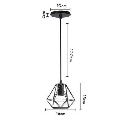 DecorBites™ Industrial Loft Pendant LED Ceiling Light for Home Living Room Kitchen Decor