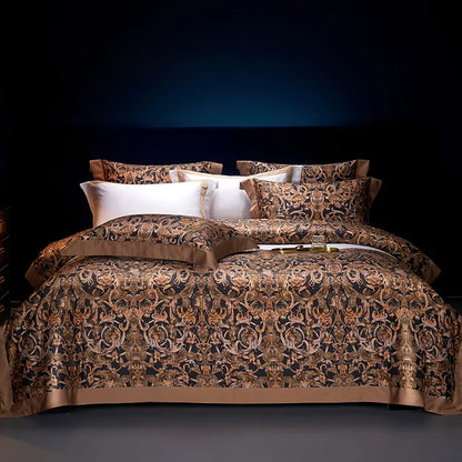 DecorBites™ Bohemian Style 1000TC Egyptian Cotton Bedding Set with Digital Printing