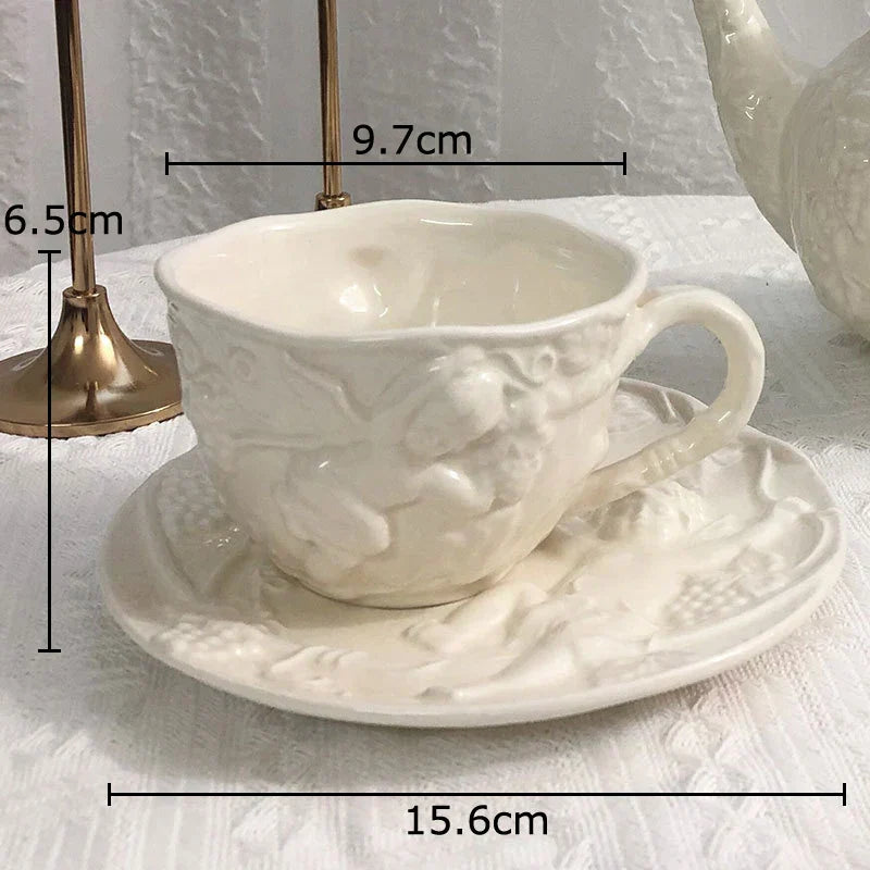 DecorBites™ Angel Figures Ceramic Dining Set&Mug Collection