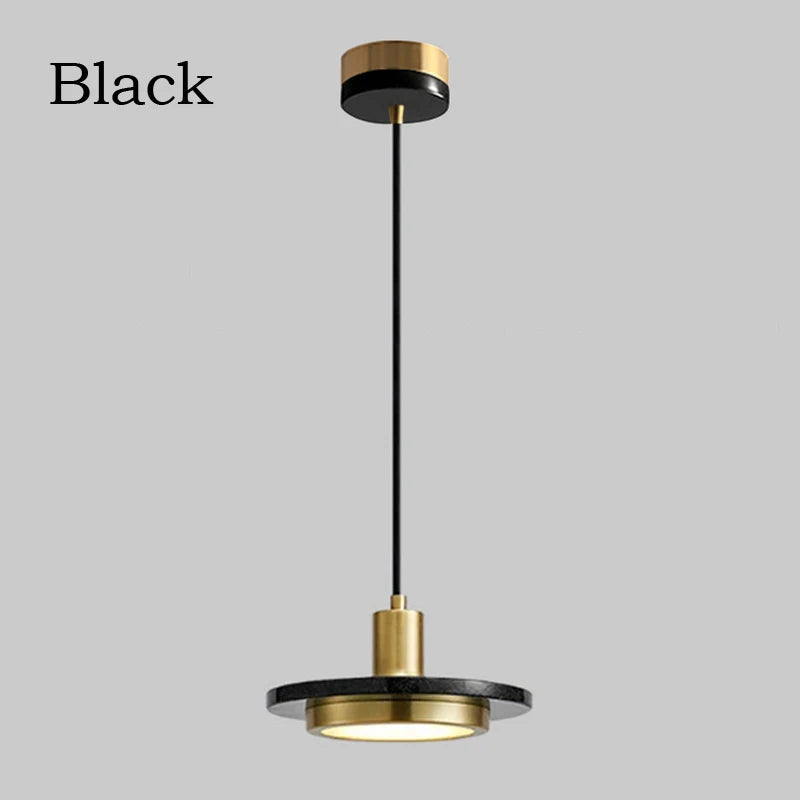 DecorBites™ LED Marble Pendant Lights: Luxury Home Decor Chandelier for Dining Table and Bedroom