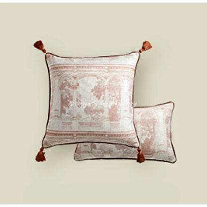 DecorBites™ Angel Eyes Lumbar Pillow Cover - Greek Art Inspired Luxury Home Decor
