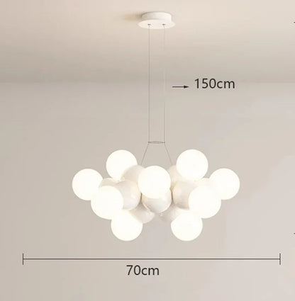 DecorBites™ Elegant Chandelier Dining Room Pendant Light Fixture Ceiling Lamps