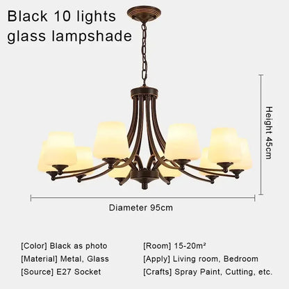 DecorBites™ Crystal Chandelier Ceiling Lights for Modern Living Spaces
