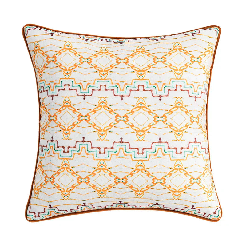 DecorBites™ Abstract Geometric Printed Cushion Cover 45x45cm for Home Decor