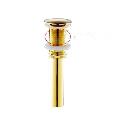 ™ Gold Brass Square Basin Faucet Single Handle Deck Mounted Bathroom Sink Mixer