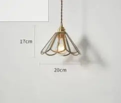 DecorBites™ Blue Glass Pendant Lights for Bedroom Dinning Living Room