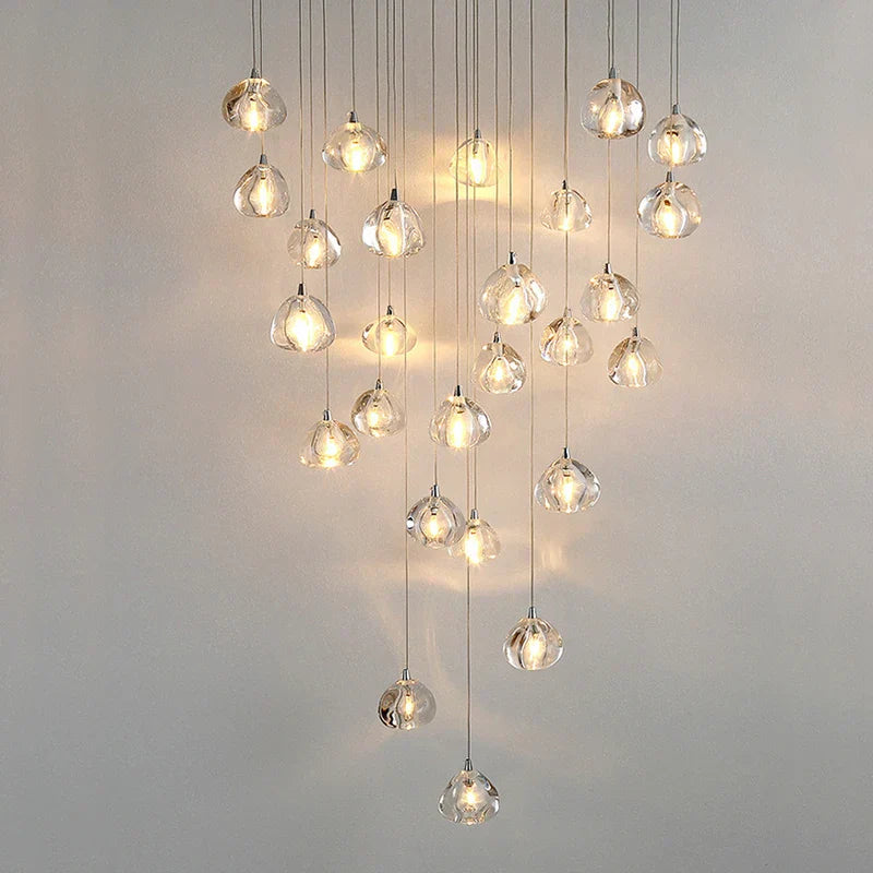 DecorBites™ Crystal LED Chandelier for Luxe Living Spaces