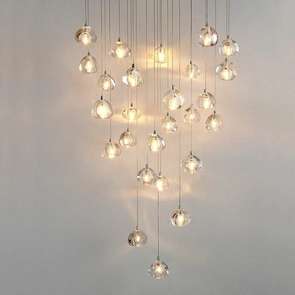 DecorBites™ Crystal LED Chandelier for Luxe Living Spaces