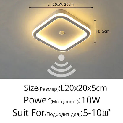 DecorBites™ LED Chandelier Lights with PIR Motion Sensor for Indoor Lighting