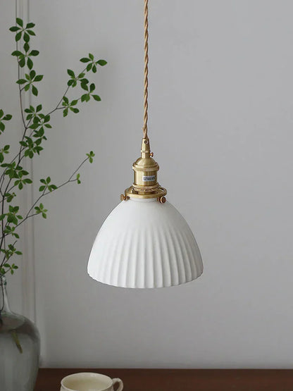 ™ Japanese Ceramic Pendant Light Scandinavian Style Luxury Lamp