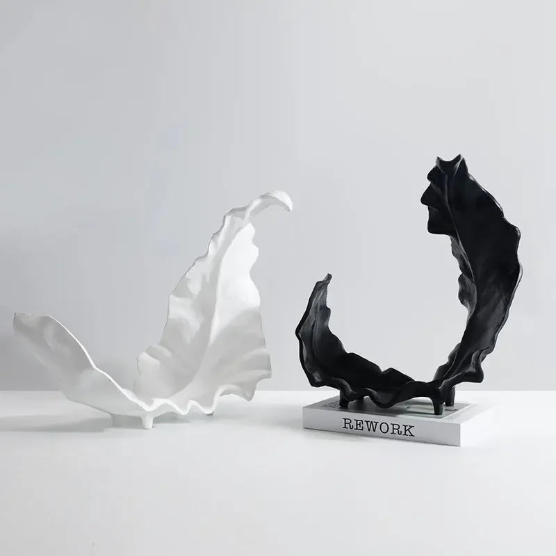 ™ Leaf Tray Resin Bowl: Handcrafted Desktop Storage & Home Decor