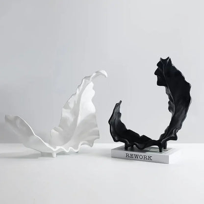™ Leaf Tray Resin Bowl: Handcrafted Desktop Storage & Home Decor
