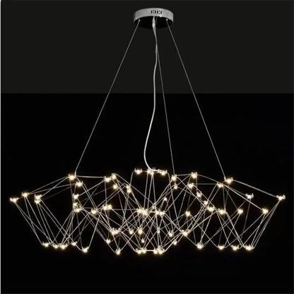 DecorBites™ Cube Light: Modern Creative LED Pendant Lamp for Living Room and Restaurant
