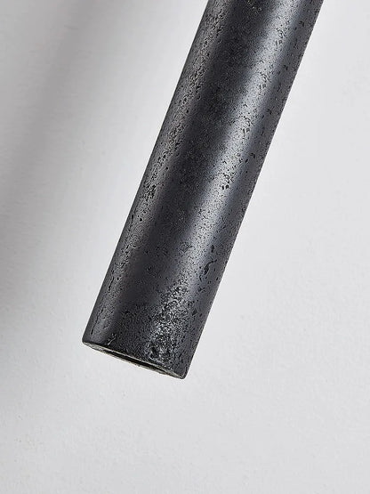 DecorBites™ Black Stone Tube LED Chandelier for Bedroom Lighting