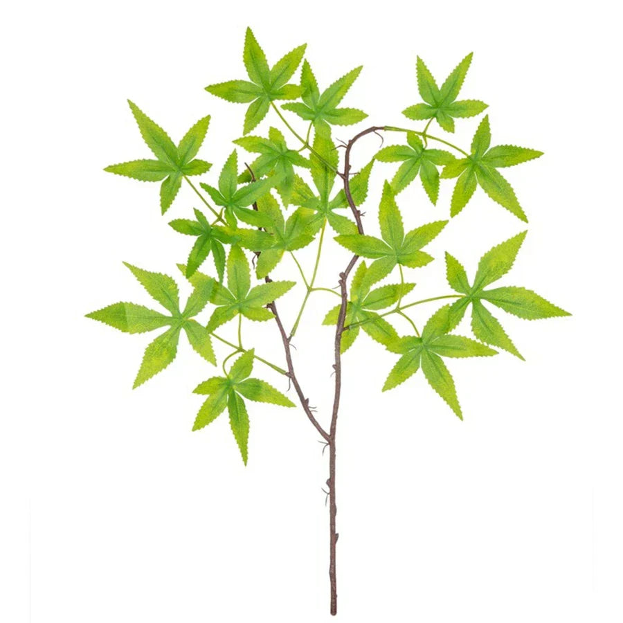DecorBites™ Artificial Maple Leaf Bouquet for Wedding and Home Decor