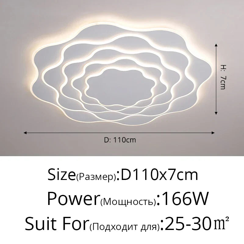 DecorBites™ LED Modern Chandeliers for Home Decor and Lighting Settings