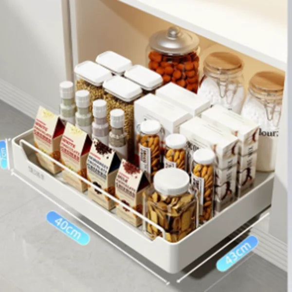 ™ Kitchen Organizer Rack for Cabinets Storage and Tableware - Slide Dish Rack
