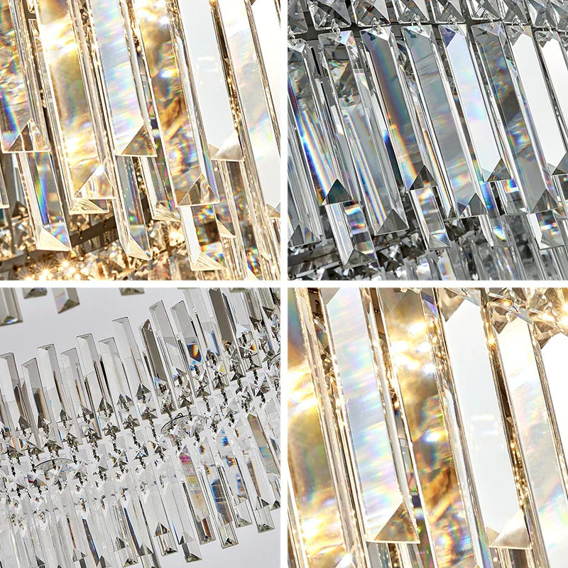 DecorBites™ Crystal Ceiling Lamp: Modern Minimalist Light Luxury for Home Indoor Lighting