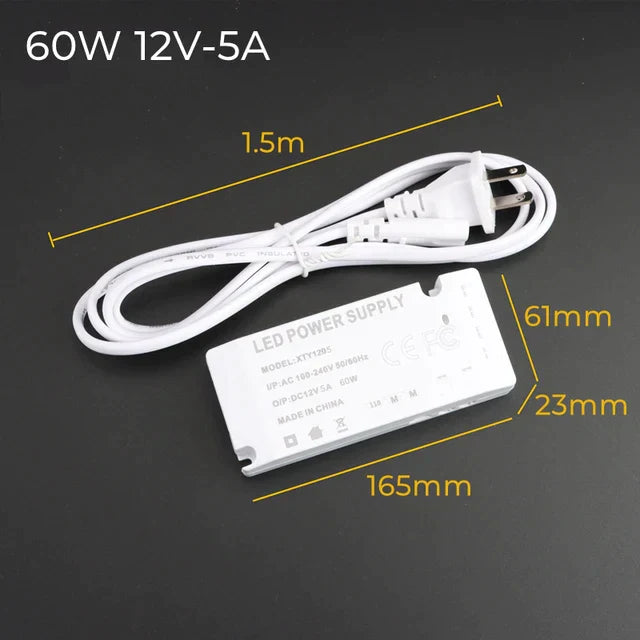 ™ LED Cabinet Bar Lamp for 8mm Glass Panel Bookshelf Strip Light