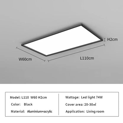 DecorBites™ LED Ceiling Lights for Home Deco - Minimalist Modern Lighting Fixture