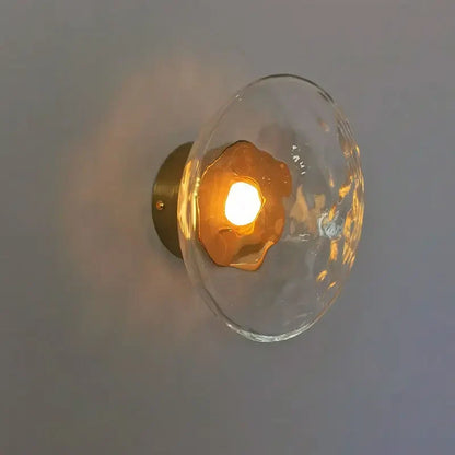 DecorBites™ LED Glass Wall Sconce for Living Room Background Lighting