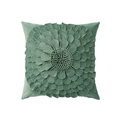 DecorBites™ Handmade Flower Cushion Cover - Light Luxury Decorative Pillows