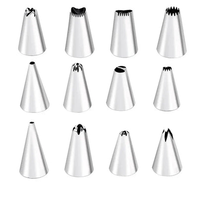 DecorBites™ 29-Piece Cream Puff Nozzles Set Cake Decorating Tools