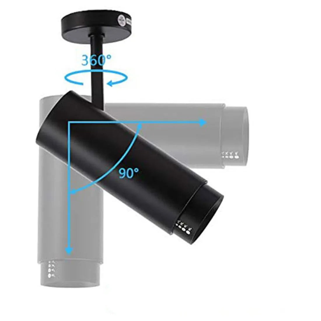 DecorBites™ Adjustable Beam Ceiling Spotlight for Store Office Bar Accent Lighting