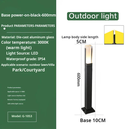 DecorBites™ LED Lawn and Courtyard Lights for Garden Villa Park Landscaping