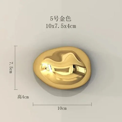DecorBites™ 3D Stone Wall Ornaments: Room Aesthetics & Decoration - Plating Craft Stone Pendants