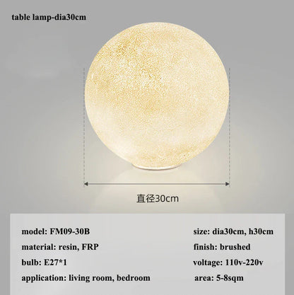 DecorBites™ Cream Moon LED Pendant Chandelier: Modern Living Room Kitchen Bedroom Lighting
