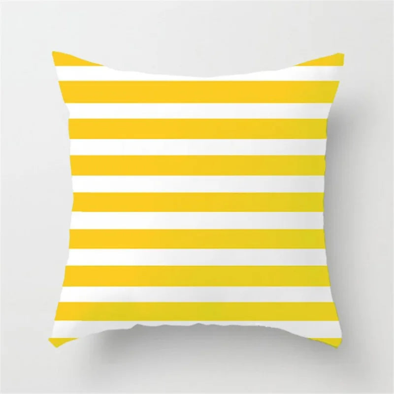 DecorBites™ Geometric Stripe Pillowcase for Modern Home Decor