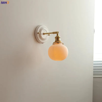 DecorBites™ Copper Arm LED Wall Sconce for Bedroom Bathroom Mirror Stair Light