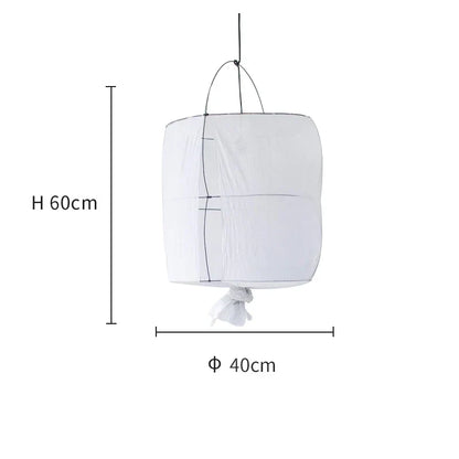 DecorBites™ Linen Cloth Pendant Light: Elegant Bohemian Fabric Chandelier for Home, Restaurant, Hotel