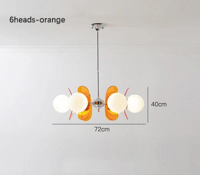 DecorBites™ Antique Style Chandelier for Restaurant, Living Room, Bedroom - Warm & Minimalist