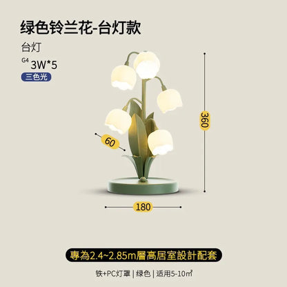 DecorBites™ LED Flower Table Lamp - Decorative Desk Light for Bedroom, Living Room, Study