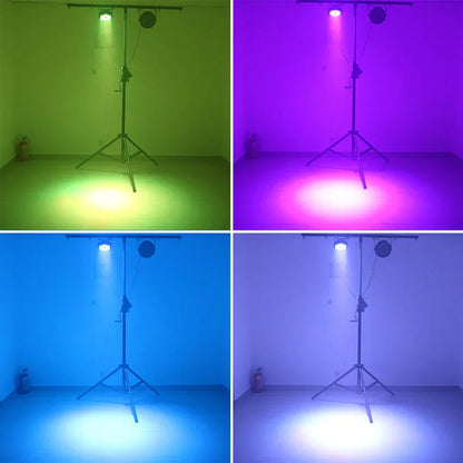 DecorBites™ LED RGB DMX512 Par Light for DJ Disco Party Wedding Club Show