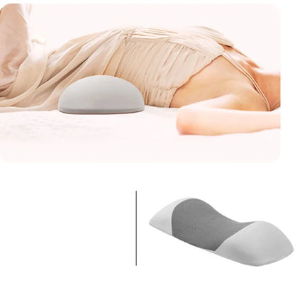 DecorBites™ Lumbar Support Memory Foam Pillow for Back Muscle Relaxation