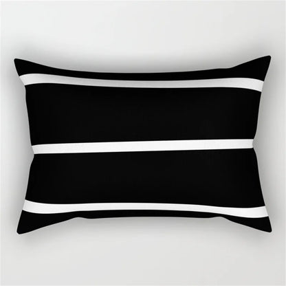 DecorBites™ Geometric Wave Line Waist Pillowcase Set