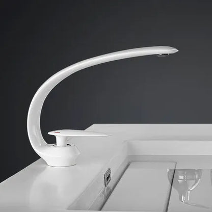 DecorBites™ Basin Faucet: Rose Gold/Black/Gold Bathroom Sink Mixer Tap made of Brass