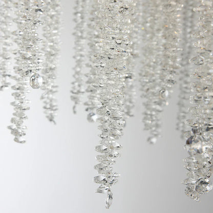 DecorBites™ Branch Crystal LED Ceiling Chandelier in Gold/Black for Dining Room Lobby